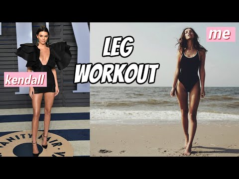 So bekommen Sie SCHLANKE BEINE wie Kendall Jenner | Beintraining