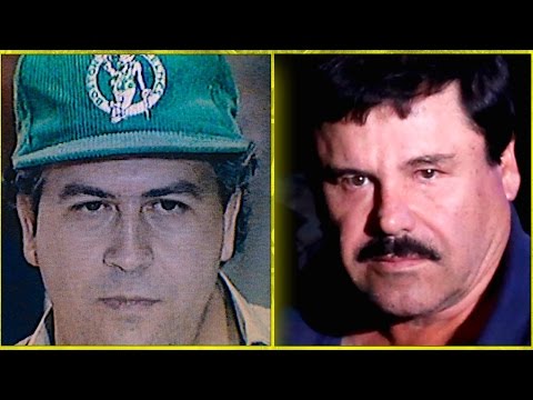 Pablo Escobar Vs. 'El Chapo' Guzmán Comparison | Narcos Netflix