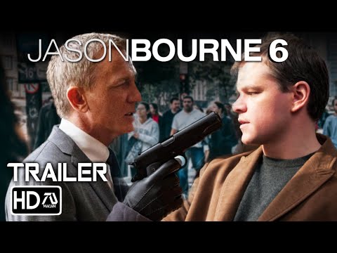 JASON BOURNE 6: REBOURNE (2024) Trailer #4 Matt Damon, Daniel Craig | James Bond Crossover |Fan Made