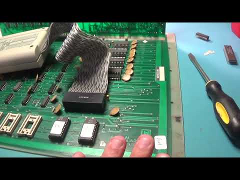 Midway Gunfight PCB Repair! 1976 Midway MFG. 8080 System -   6-13-2024
