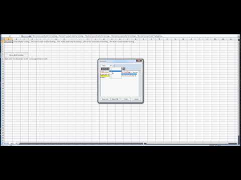RichTextBox in Excel