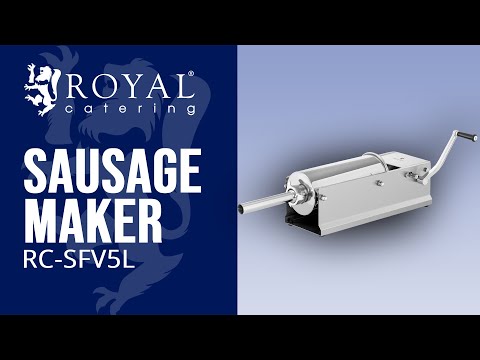 video - Sausage Maker - horizontal - 5 L