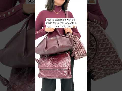Burgundy Bags at FASHIONPHILE