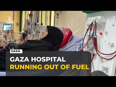 Fuel shortages threaten life-saving services at Gaza's Al-Aqsa Hospital