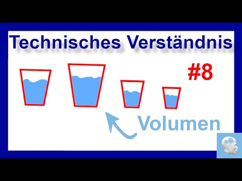 Technisches Verständnis Teil 8 - Volumen umrechnen | Aufgabe mit Lösung
