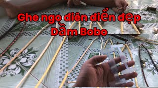 Ghe ngo điên điển đẹp và dầm Bobo