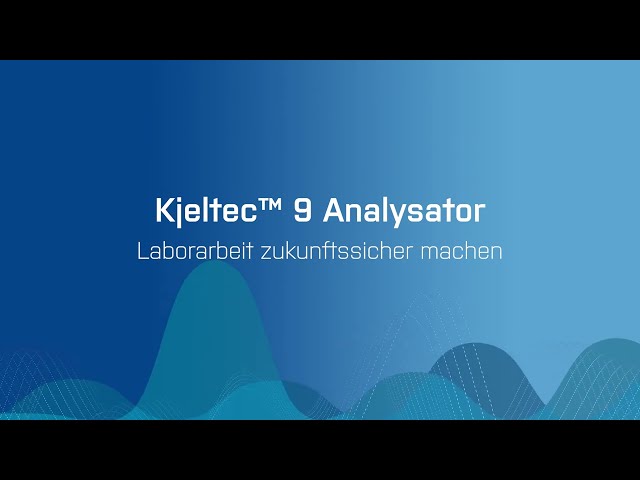Vollautomatischer Kjeldahl-Analysator mit neuen digitalen Funktionen