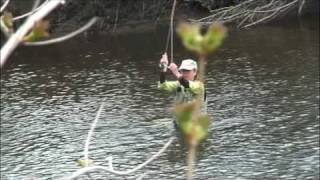 preview picture of video 'Ausable River 2-Fly Challenge. Wilmington, NY'