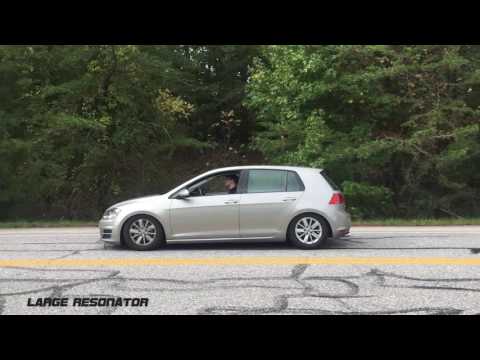 VW MK7 Golf TSI Exhaust