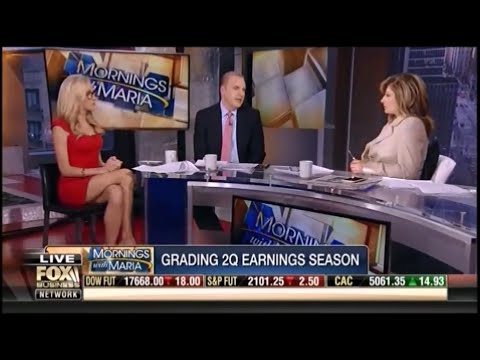 07-31-15 Kat Timpf on Mornings with Maria - Grading 2Q Earnings Season