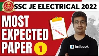 SSC JE Electrical Classes 2022 | SSC JE Practice Set 2022 | Paper 1 | Mohit Sir