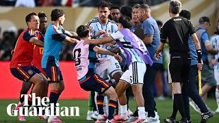 Ugly scenes as Argentina lose World Cup final 