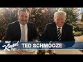 Sweaty Teddy Has Dinner with Donny & Facebook Upholds Trump Ban