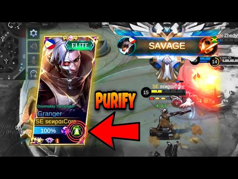 SAVAGE + PURIFY GRANGER SIDELANE | Mobile Legends 2021