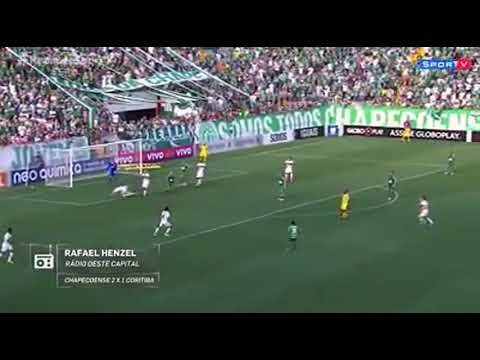 GOL DA CLASSIFICAÇÃO DA CHAPE PARA A LIBERTADORES NARRADO POR RAFAEL HENZEL EMOCIONANTE CONFIRA