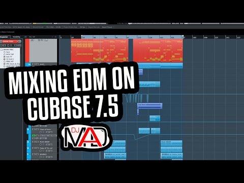 Mixing  and tweeking EDM on Cubase 7.5