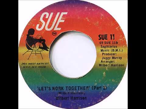 Wilbert Harrison One Man Band - "Let's Work Together" (parts 1 & 2) (1969)