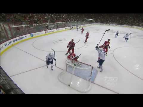 Mikhail Grabovski Goal - Leafs 3 at Hurricanes 0 - Nov 19th 2009 (HD)