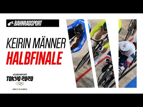 Bahnradsport Keirin Männer | Halbfinale Highlights | Olympische Spiele - Tokyo 2020