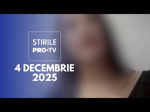 Știrile PRO TV - 4 Decembrie 2025 | Acuzat că și-a ucis iubita, 23 de ani după gratii