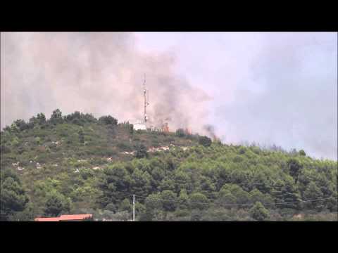 12/08/2015 ennesimo incendio a MonteNero