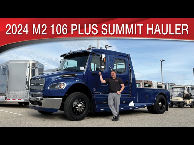 Preview image of 2024 Freightliner M2 106 Plus Summit Hauler youtube video