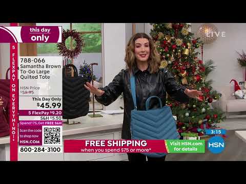HSN | Samantha Brown Luggage Collection 12.15.2022 - 06 PM