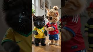 Brasil chorando, Noruega comemorando… o futebol não perdoa! 😂🇧🇷🇳🇴Hashtags:#MemeFutebol #Brasil
