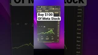 Buy $100 Of Meta Stock | CNBC Television, Elon Musk. #invest #stocks #meta #metastock