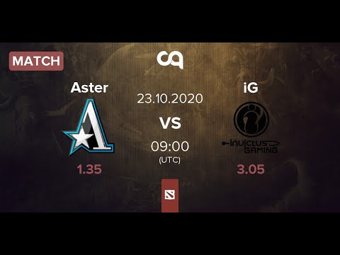 🔴LIVE Dota2 Aster.Aries VS Invictus Gaming Vitality Artisan Dota League (Bo2)