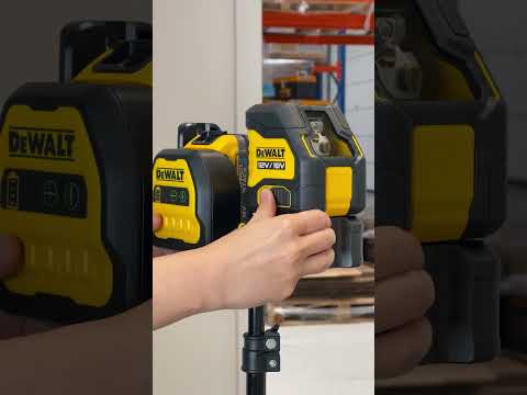 DeWalt 12V/18V Cross Spot Line Laser for unbeatable accuracy #shorts #trending