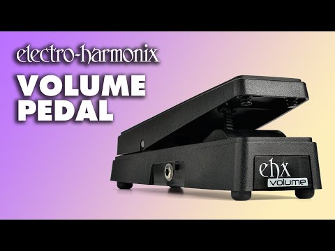 Electro-Harmonix Lightweight Volume Pedal with Two Impedance Options and Universal Compatibility