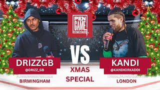 DRIZZGB Vs KANDI | PenGame Rap Battle 2023 - XMAS SPECIAL