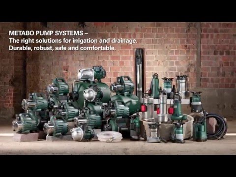 Hushållsvattensystem Metabo HWW 6000/50 Inox