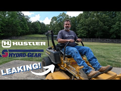 HOW TO Fix Hustler FasTrak SD Transmission Leak | Hydro-Gear ZT-3100 (ZT-2800)