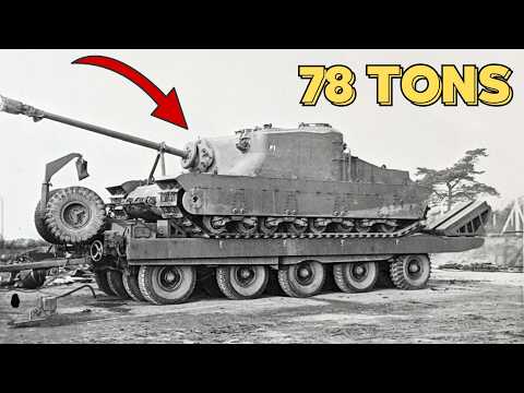 78 Tons of British Armor & The Gun that Shot Straight Through a Panther!