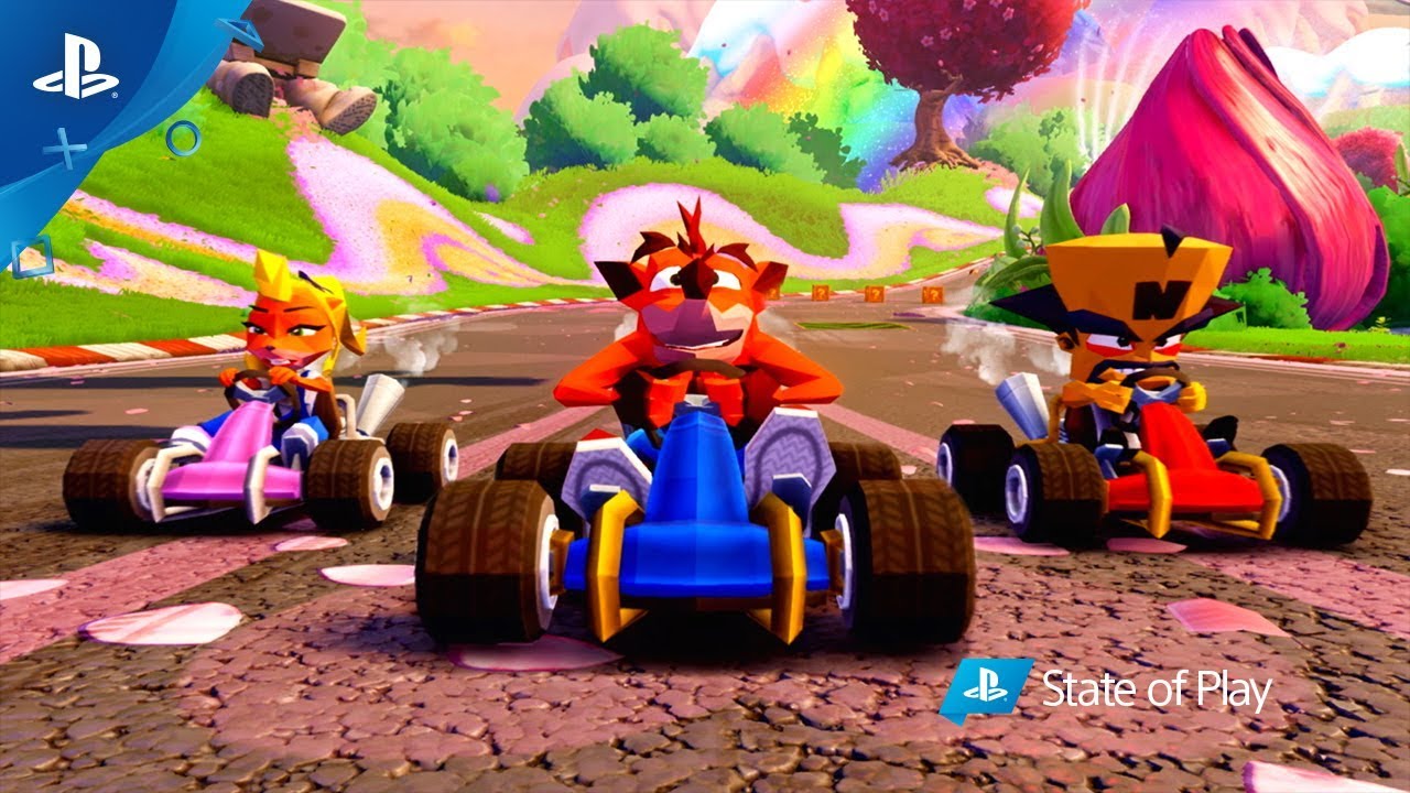 Crash Team Racing Nitro-Fueled â€“ PS4 Exclusives & CNK Content Reveal Trailer - YouTube