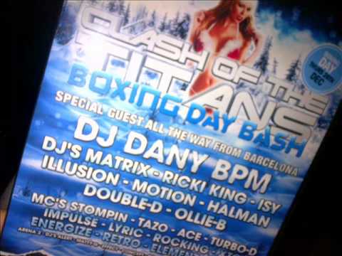 DANY BPM -MC LYRIC & TAZO - 26.12.2013 - CLASH OF THE TITANS - clip