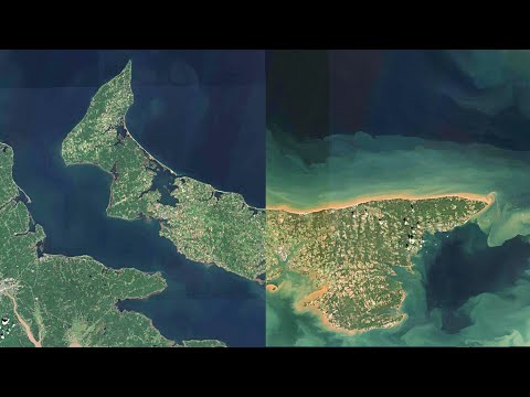 Fiona reshapes Prince Edward Island coastline | See the view from space