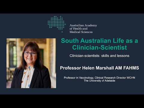Professor Helen Marshall – Skills and life lessons