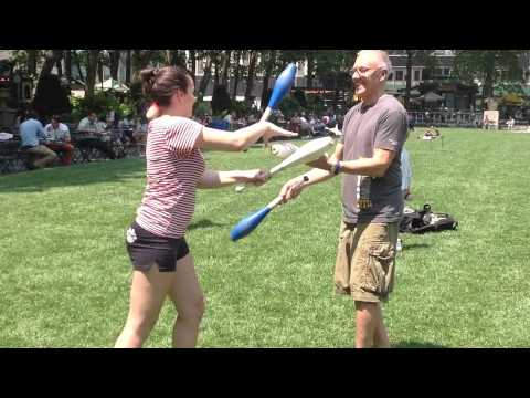 Bryant Park Juggle Take-Outs