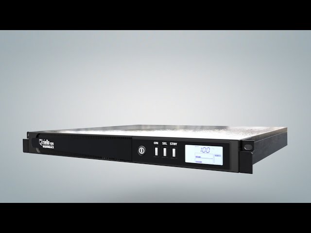 Riello Vision Rack 800 USV 800VA 640W video