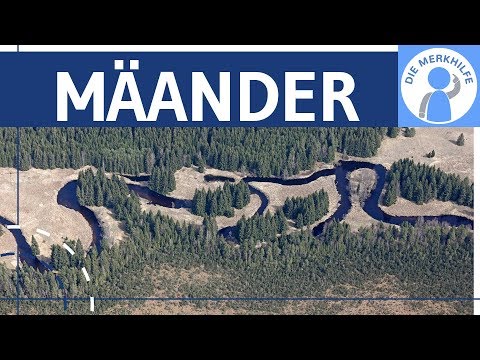 Meanders - Formation & Structure of Meanders - Oxbow Formation & River Straightening - Exogenous ...