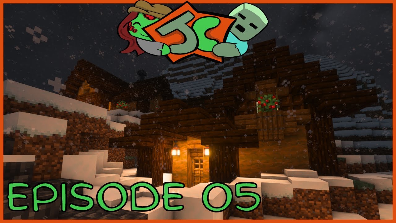 Junicraft S3: Ep.05 | Winter Cabins