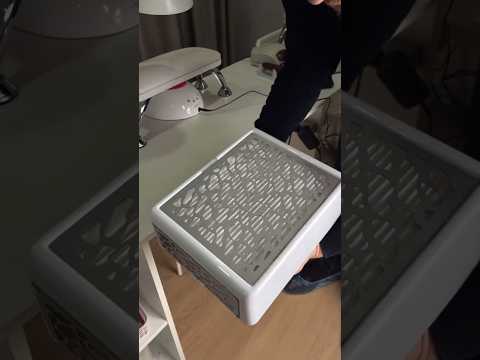 Настольная вытяжка для маникюра с фильтром Air Max Panther белая silver - фото 3 - id-p1490019421