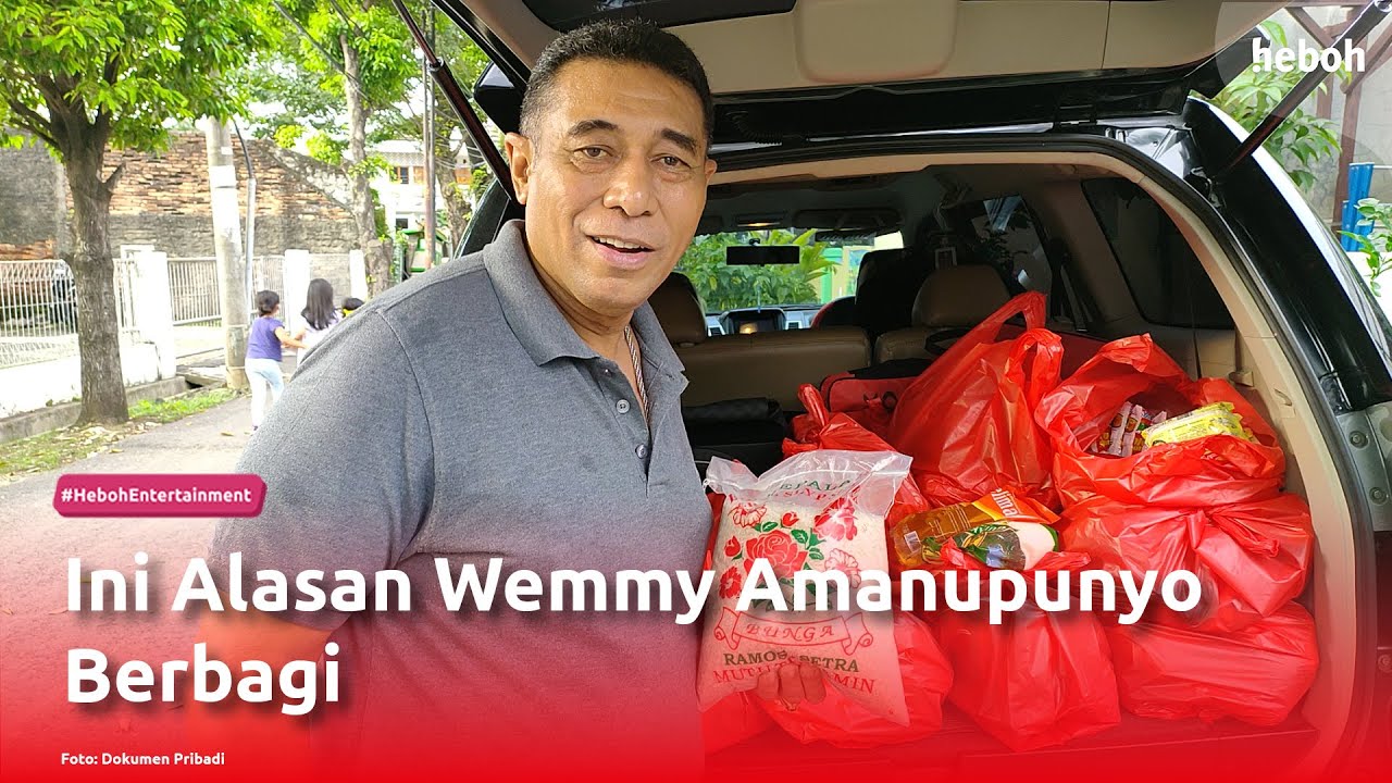 Ini Alasan Wemmy Amanupunyo Berbagi