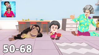 Scary Little Prankster New Update New Levels 50 -68 -Baby Miss T  and Mokey