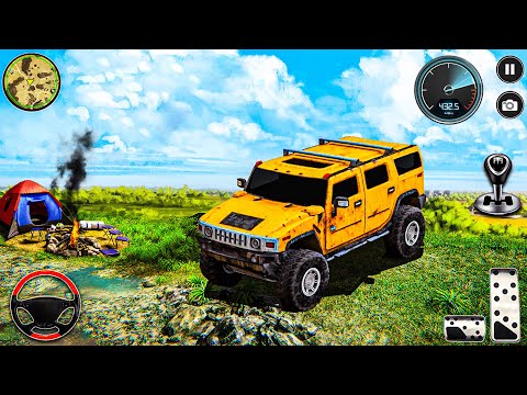 4x4 Turbo Jeep Racing Mania mountain hill climber car -  4X4 Turbo jeep and Nitro off-road driving
