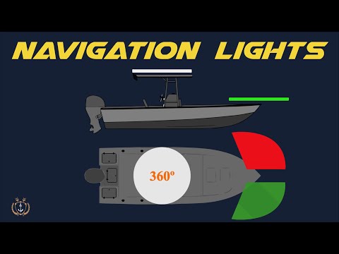⛴️ ⚓  Navigation lights basic concepts  ⛵️ 🚤