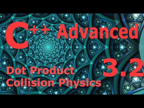 Advanced C Programming Tutorial 3 2 Dot Product Collision Physics